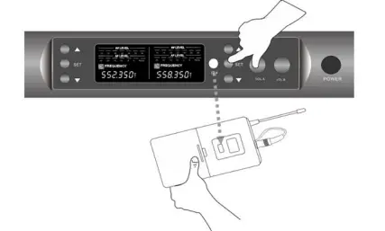 prodipe M850 DSP Duo Wireless mics UHF - 6