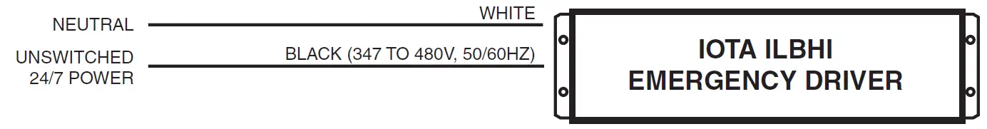 IOTA ILBHI CP 2H HE SD HV Emergency LED Driver15 Watt Constant Power 5