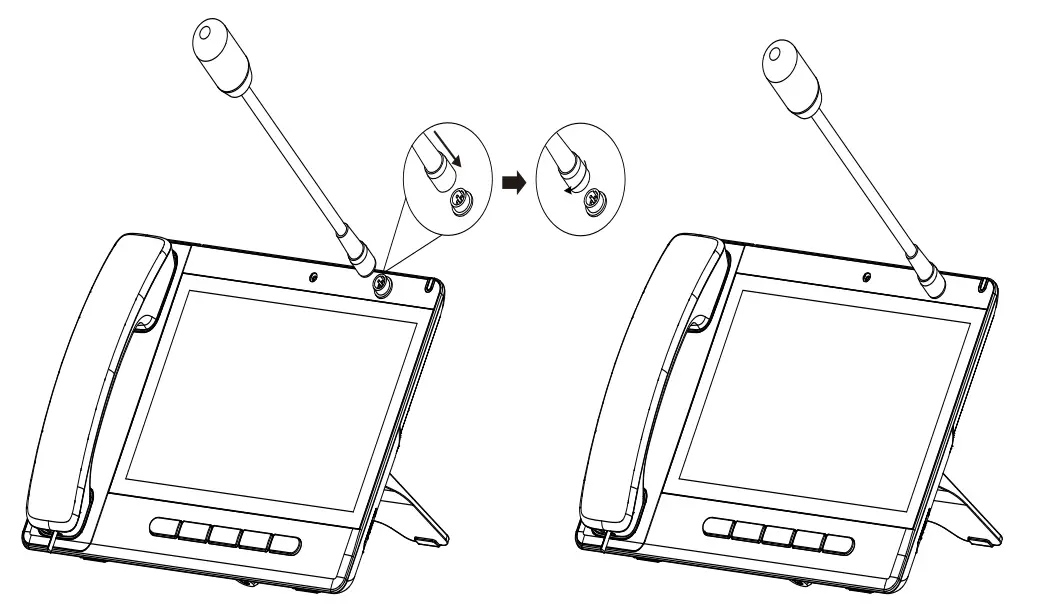Atlas IED IP-CONSOLE-GH IPX Gooseneck-Handset Mic Station - Figure 2