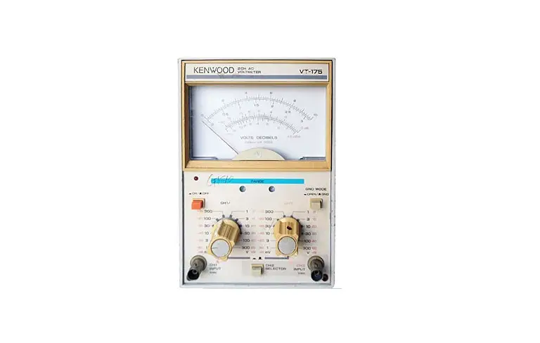 Kenwood Vt-175 2-channel Ac Voltmeter Instruction Manual Kenwood Vt-175 2-channel Ac Voltmeter Instruction Manual