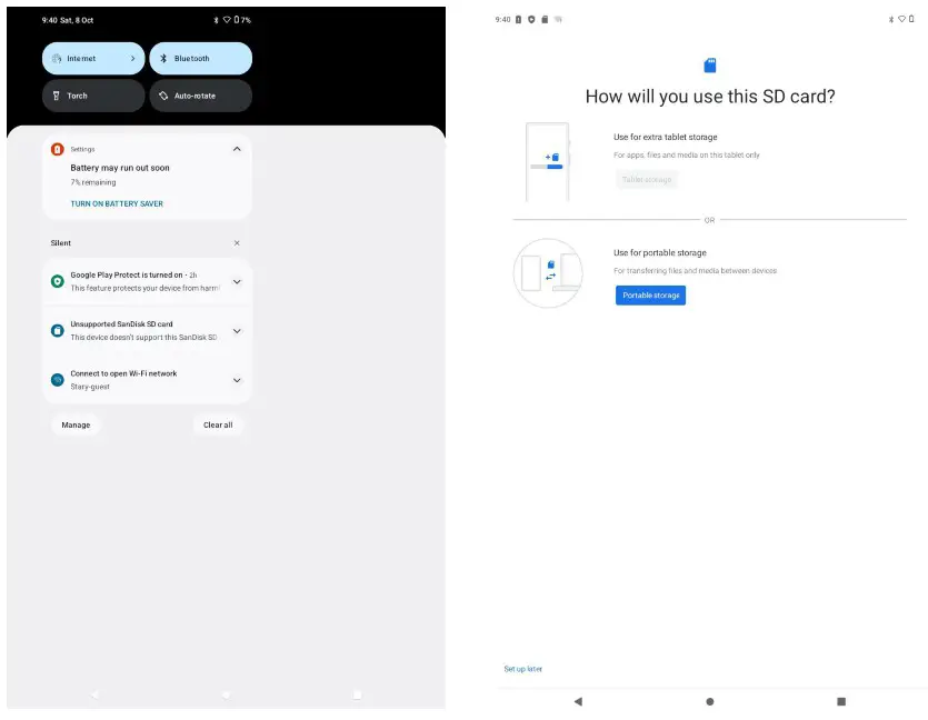 Shenzhen Kingtex Technology MOTO A10 Tablet PC - External Device