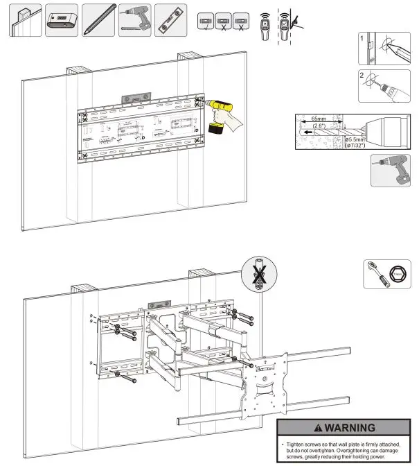 MULTIBRACKETS-Arm-980mm-SD-Dual-M-Universal-Long-Reach-FIG-3