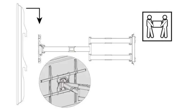 MULTIBRACKETS-Arm-980mm-SD-Dual-M-Universal-Long-Reach-FIG-9