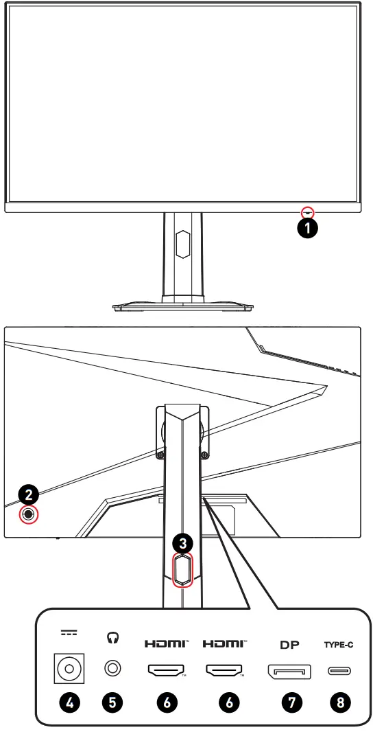 MSI G274QPF-QD LCD Monitor - Monitor Overview