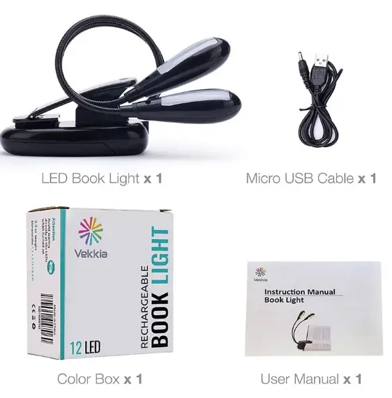 Vekkia-BH-01-Dual-Heads-Rechargeable-Book-Light-fig-7