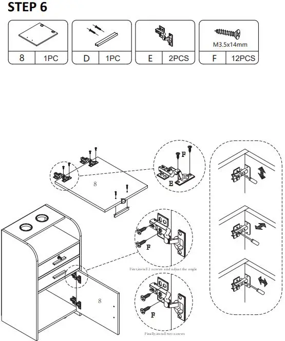 Reshable MR11Y0180 Lockable Mobile Styling Cabinet W-Holder Drawer-fig10