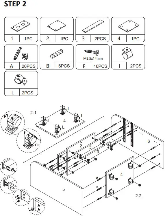 Reshable MR11Y0180 Lockable Mobile Styling Cabinet W-Holder Drawer-fig6