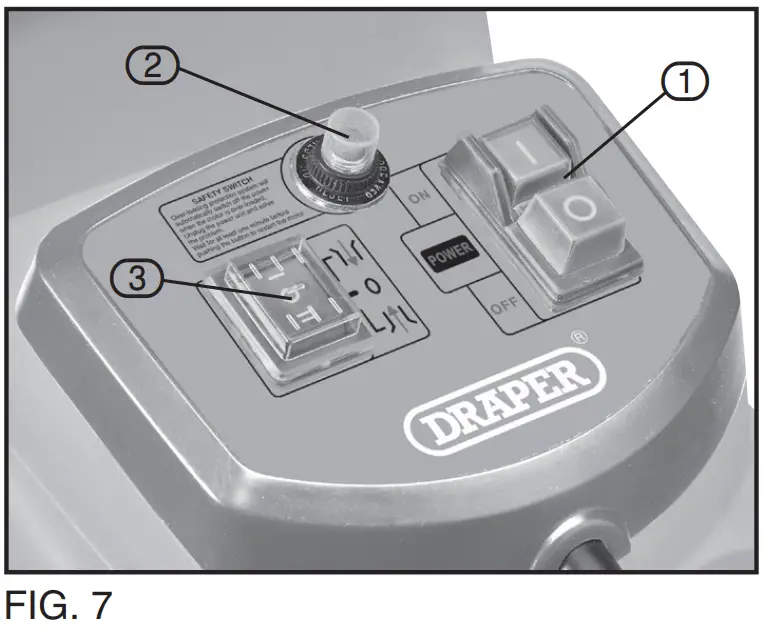 DRAPER 97974 230V Quiet Garden Shredder - ASSEMBLY 4