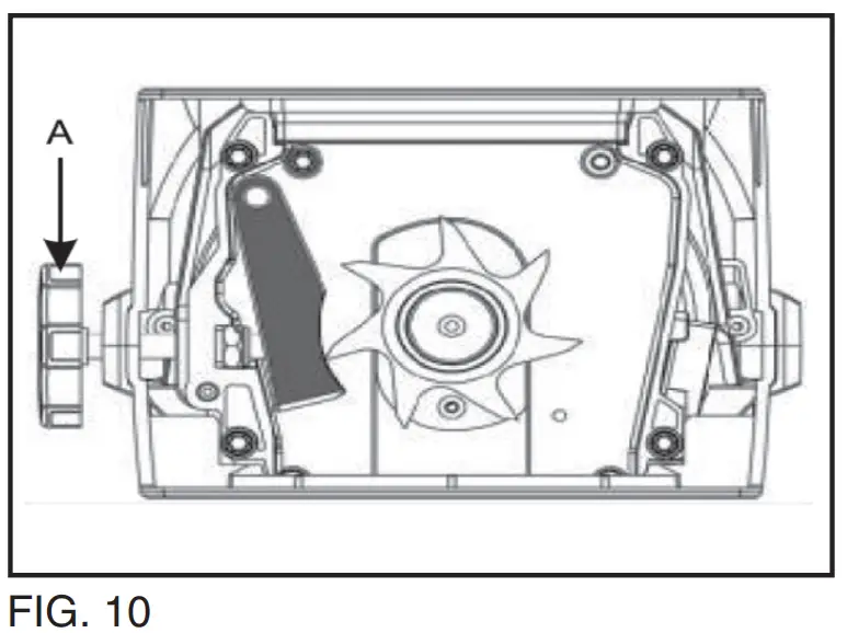 DRAPER 97974 230V Quiet Garden Shredder - ASSEMBLY 7