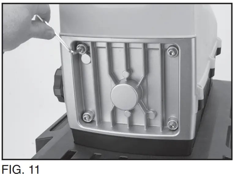 DRAPER 97974 230V Quiet Garden Shredder - ASSEMBLY 8