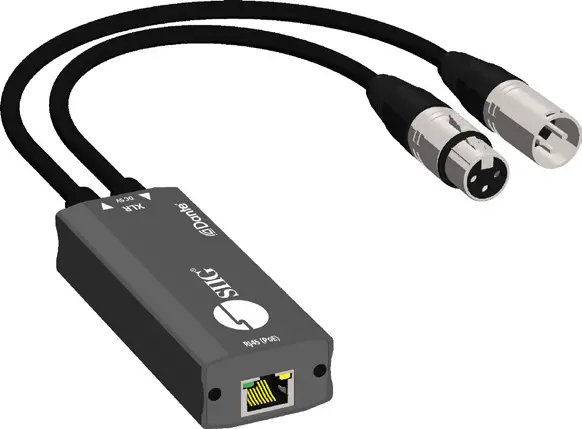 SIIG 2CH Dante Audio I O Adapter