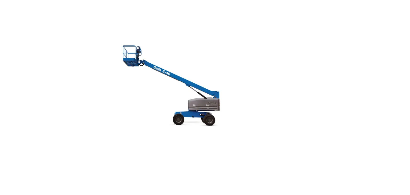 Genie S40 Boom Lift Rental Instructions