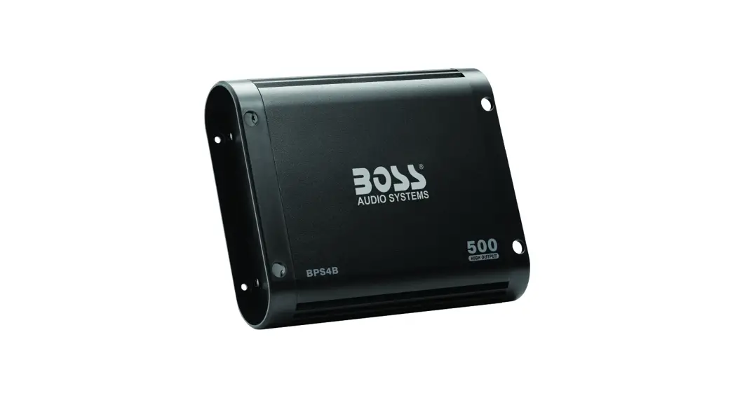 Boss Bps4b Audio System 4-channel Micro Amplifier With Bluetooth User Manual