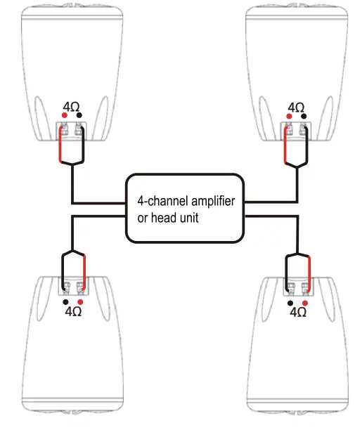 BOSS MRWT40RGB.4 4 Inch 102mm 2-Way Marine -FIG 2