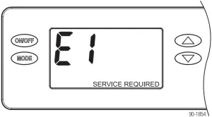 Aprilaire E080 - DIAGNOSTIC CODES