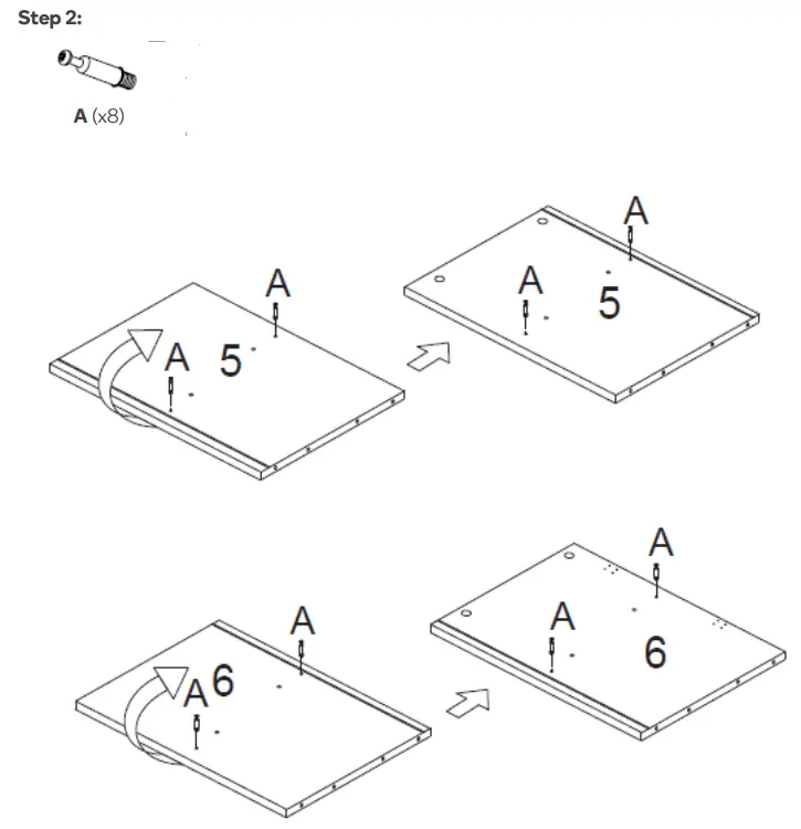 Kogan MOROCCO RATTAN BUFFET - ASSEMBLY2