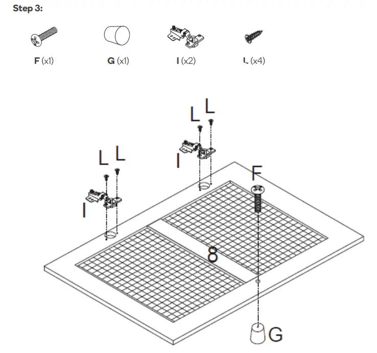 Kogan MOROCCO RATTAN BUFFET - ASSEMBLY4