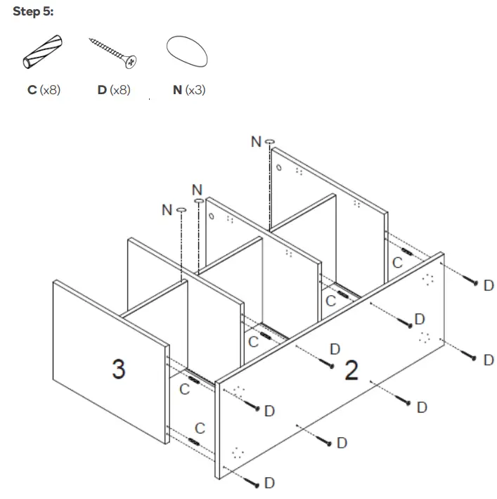 Kogan MOROCCO RATTAN BUFFET - ASSEMBLY7