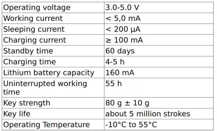 LEICKE Portable Bluetooth Keyboard for Samsung - DETAILS