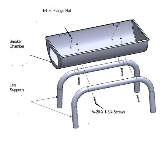 Char-Broil 12201570 - ASSEMBLY 1