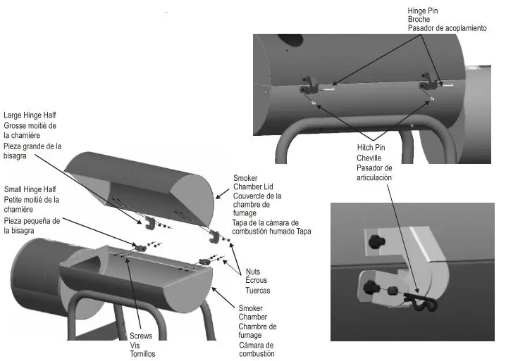 Char-Broil 12201570 - ASSEMBLY 4
