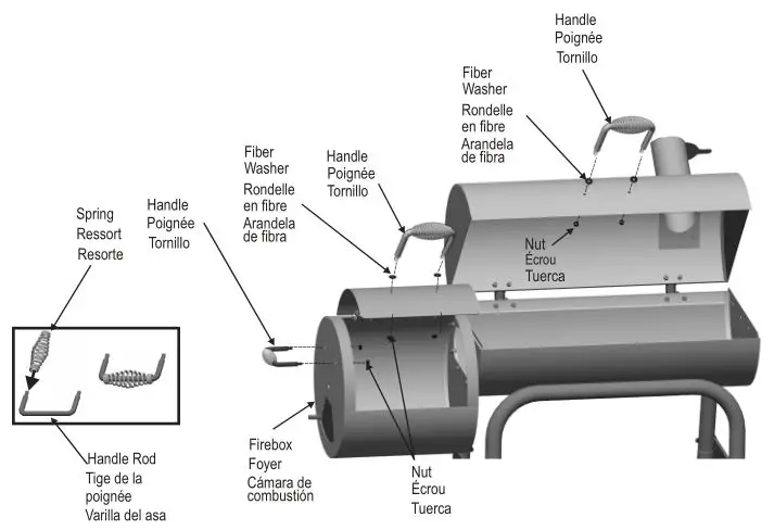 Char-Broil 12201570 - ASSEMBLY 6