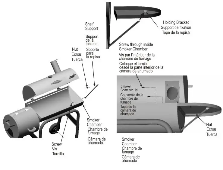 Char-Broil 12201570 - ASSEMBLY 8