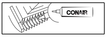 CONAIR HC200GB 21-Piece Chrome Haircut Kit -CUT8
