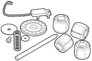 Intermec PM43 MID Range Industrial Barcode Printer - rotation hanger