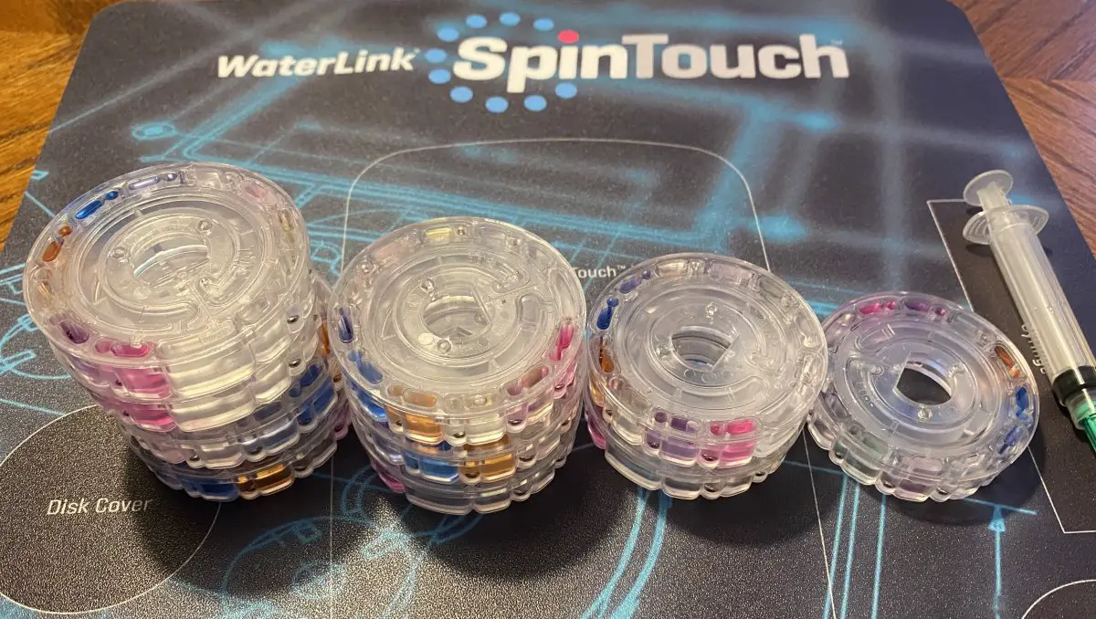 Lamotte Dw21 Spin Disk Reagent Cartridge (single Use), Well Water Series User Guide