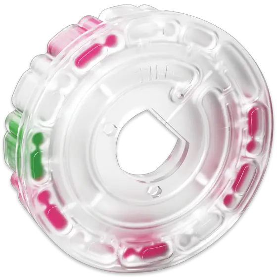 LaMotte DW21 Spin Disk Reagent Cartridge (Single Use), Well Water Series