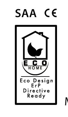 serene living S207T Wall Mounted Fan Heater- Ce