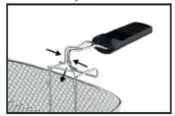 Fitting handle to frying basket A
