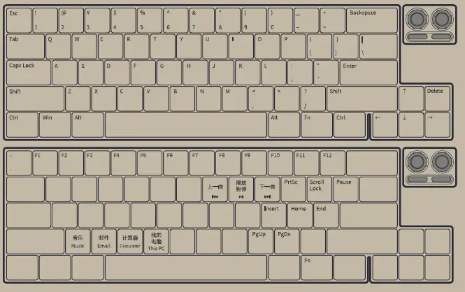 SHURIKEY GEAR SKB65 65% EC V2 Mechanical Keyboard User Guide-1