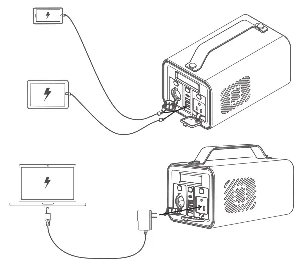 OLIGHT OSTATION Portable Power Station - HOW TO CHARGE OTHER DEVICES
