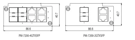 MOXA PT-7728 PowerTrans Switch- Gigabit Ethernet