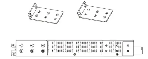 MOXA PT-7728 PowerTrans Switch- Rack Mounting