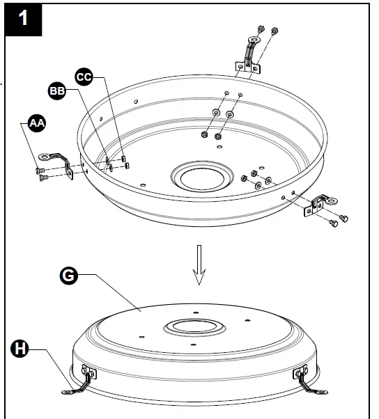 Hiland NG-HB Tall Natural G Patio Heater fig 5
