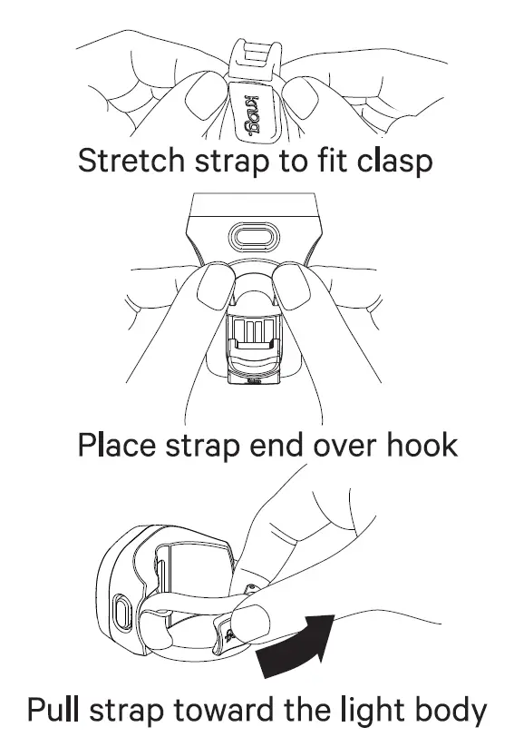 Blinder Mini Chippy Front Light Black FIG 3