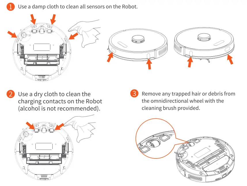 Ultenic T10 Robot Vacuum and Mop with Self Empty Station-fig114