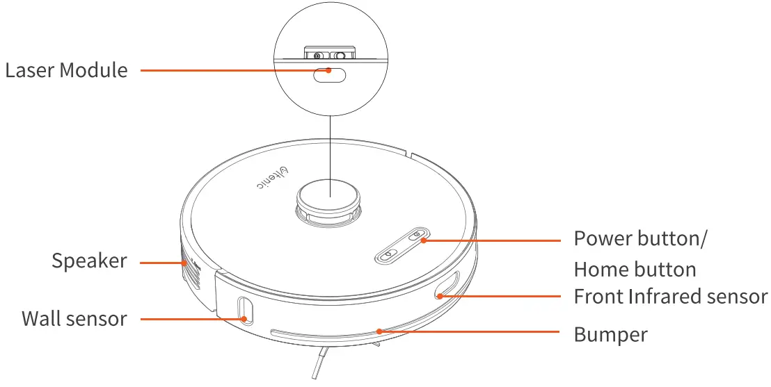 Ultenic T10 Robot Vacuum and Mop with Self Empty Station-fig2