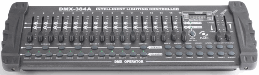 FLASH F9000383 384A DMX Controller