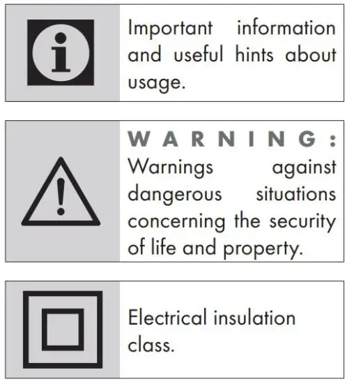 FIG 2 Safety icon
