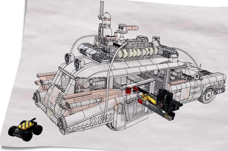 LEGO Ghost Busters ECTO-1- OVERVIEW 3