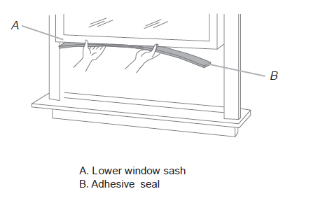 EQK 5000 BTU Electronic Window Air Conditioner FIG 11