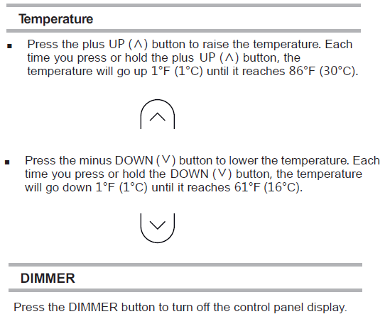 EQK 5000 BTU Electronic Window Air Conditioner FIG 27