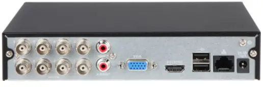 DELTA XVR1A08 Digital Recorder - Rear view