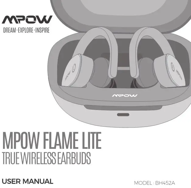 MPOW Flame Lite True Wireless Earbuds User Manual