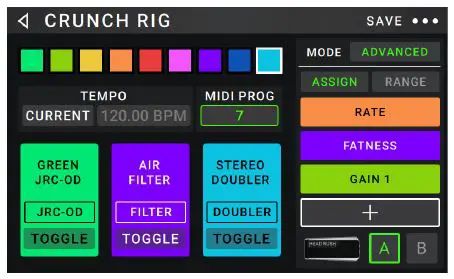 HEADRUSH MX5 Guitar Multi Effects-16