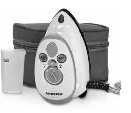 SILVERCREST- SDBR- 420 -A2 -Travel- Steam- Iron - fig